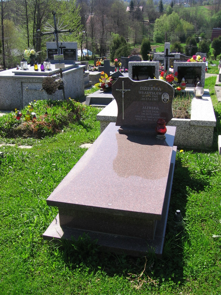 Alfreda Dzierwa 1920 Ryglice - Grobonet - Wyszukiwarka osób pochowanych