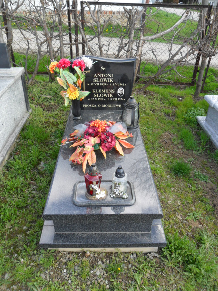 Antoni Słowik 1869 Ryglice - Grobonet - Wyszukiwarka osób pochowanych