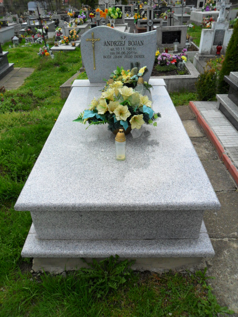 Andrzej Bojan 1951 Ryglice - Grobonet - Wyszukiwarka osób pochowanych