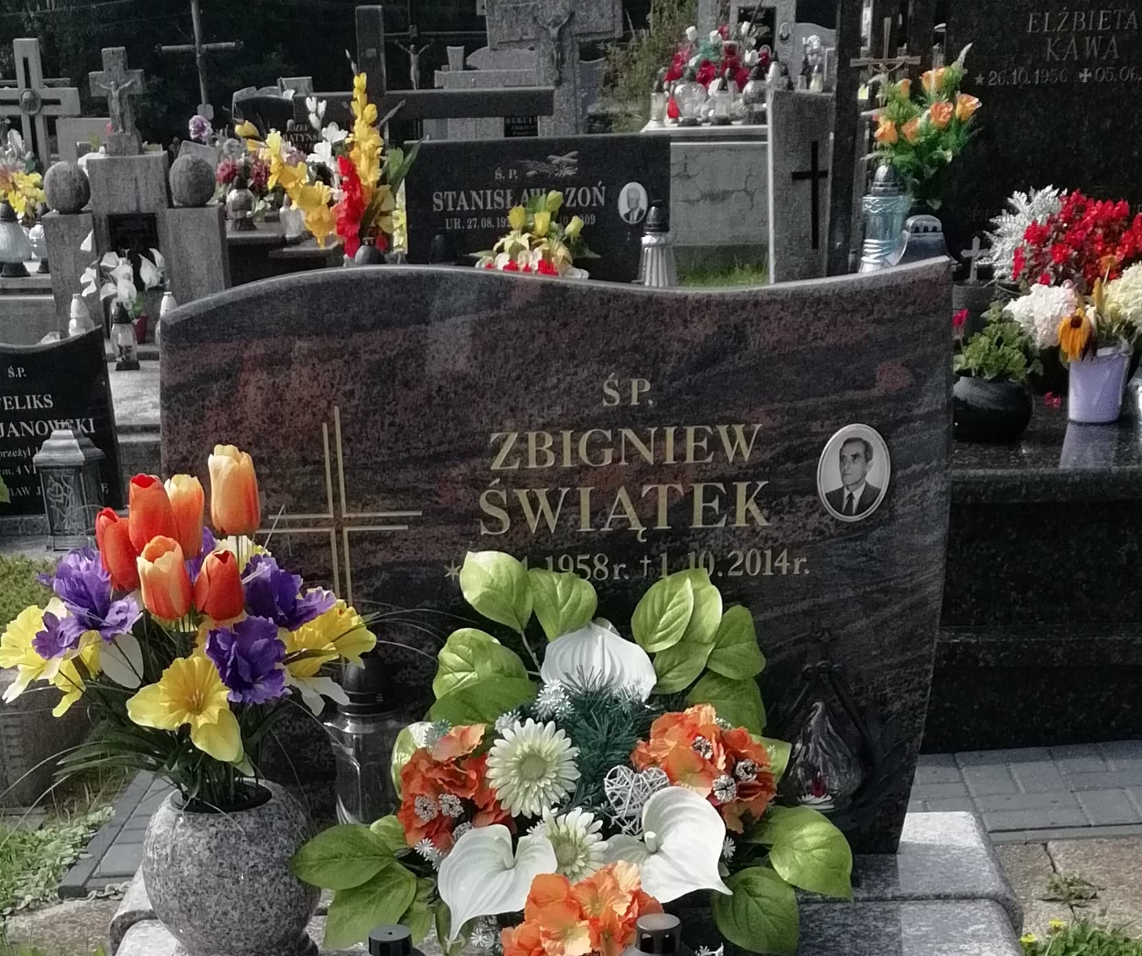 Zbigniew Świątek 1958 Ryglice - Grobonet - Wyszukiwarka osób pochowanych