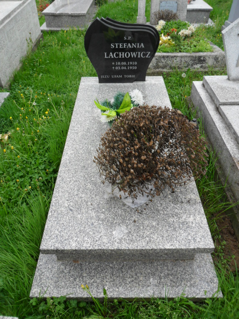 Stefania Lachowicz 1910 Ryglice - Grobonet - Wyszukiwarka osób pochowanych