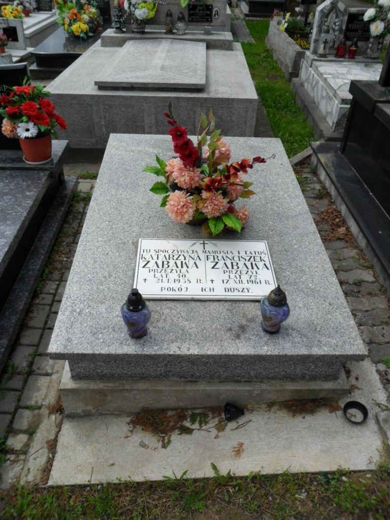 Franciszek Zabawa Ryglice - Grobonet - Wyszukiwarka osób pochowanych