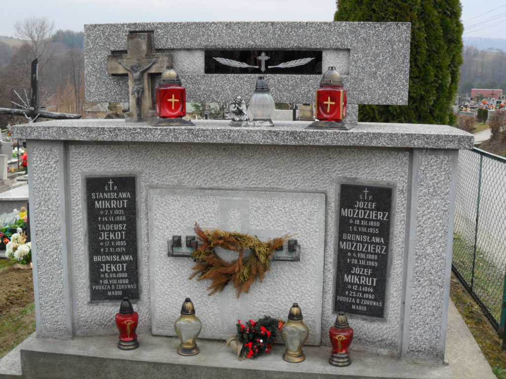 Józef Moździerz 1880 Ryglice - Grobonet - Wyszukiwarka osób pochowanych