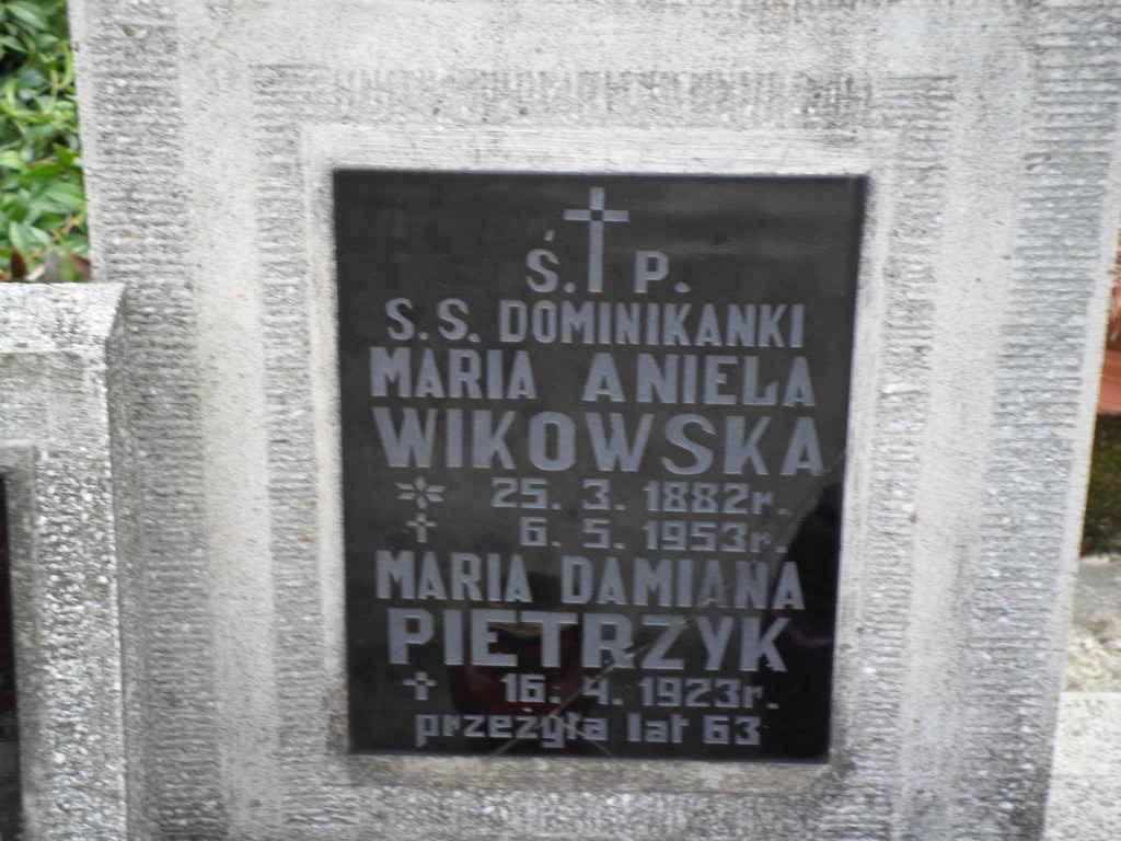 Grób Maria Aniela Wikowska